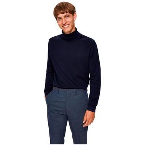 Selected Berg Roll Neck Sweater Blauw 2XL Man