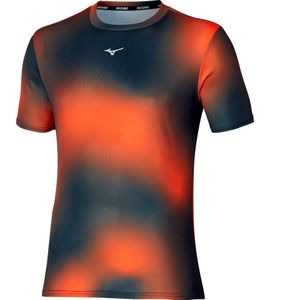 Mizuno Core Graphic Short Sleeve T-shirt Oranje M Man