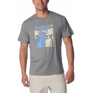 Columbia Sun Trek™ Short Sleeve T-shirt Grijs XL Man