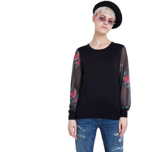 Desigual Oshawa Sweater Zwart XS Vrouw