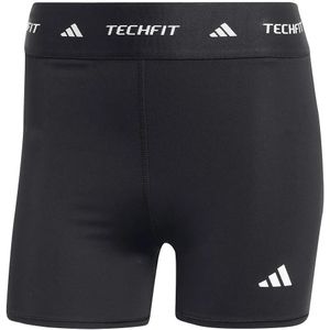 Adidas - Techfit Stay In Play - Korte Leggings - Zwart - AEROREADY, TECHFIT, 73% Gerecycled Polyester