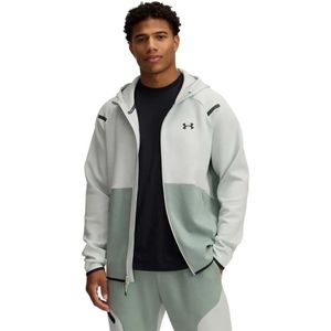 Under Armour - Unstoppable Fleece - Sweatshirt - Geen Kleur - Dubbel Gebreide Stof, Ademend, 4-Way Stretch