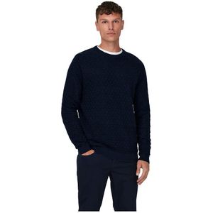 Only & Sons Kalle Crew Neck Sweater Blauw XS Man