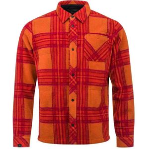 Head - Rebels - Overhemd - Oranje - Casual Wolmix - Lange Mouwen