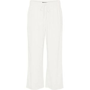 Vero Moda Line Cropped Linen Mix Broek