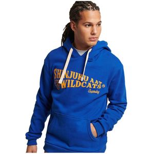 Superdry Vintage Collegiate Hoodie Blauw L Man