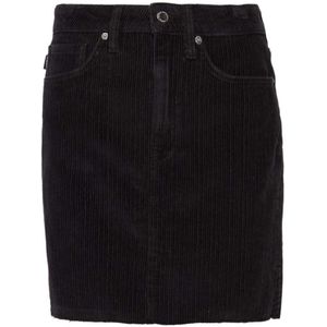 Superdry Vintage Cord Mini Skirt Zwart 24 Vrouw
