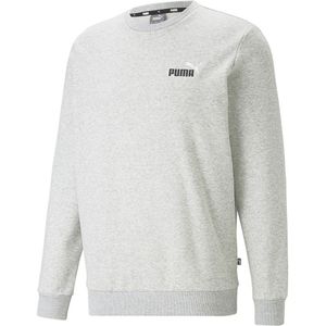 Puma Ess+ 2 Col Small Log Sweatshirt Grijs M Man