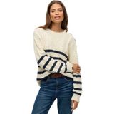 Superdry - Cable Crew Neck - Trui - Biologisch Katoen