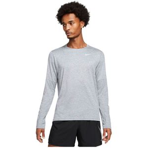 Nike Dri Fit Element Crew Sweatshirt Grijs S / Regular Man