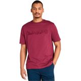 Timberland - Hampthon - T-shirt - Bordeaux - Katoen - Korte Mouwen