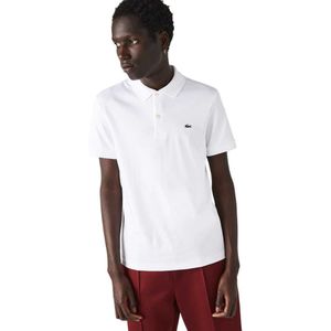 Lacoste Dh2050 Short Sleeve Polo Wit L Man