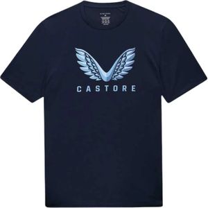 Grafisch Training T-shirt - Middernacht Marine