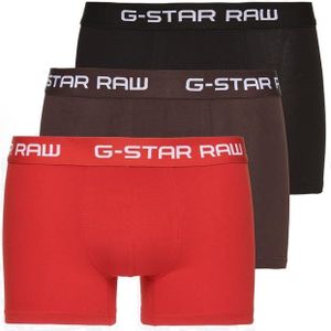 G-star Classic Boxer 3 Units Bruin,Rood,Zwart S Man