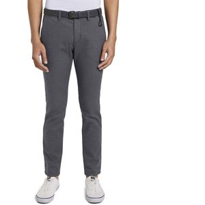 Tom Tailor Structured Straight Chino Pants Grijs 33 / 32 Man