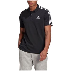 Adidas Aeroready Essentials Piqué Short Sleeve Polo Zwart S / Regular Man