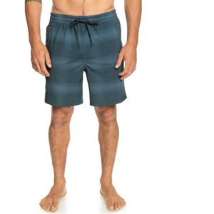 Quiksilver Taxer Print 18 Swimming Shorts Blauw XS Man
