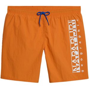 Napapijri V-box Swimming Shorts Oranje XS Man