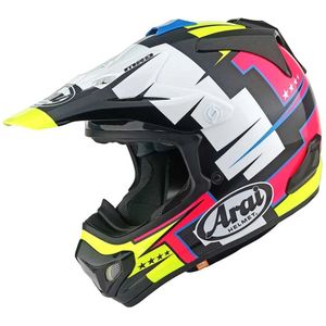 Arai - MX-V EVO Battle Offroadhelm - Zwart - Veiligheidshelm
