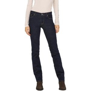 Only Alicia Regular Straight Fit Cro023 Jeans Blauw 32 / 32 Vrouw