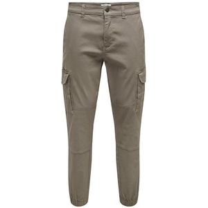 Only & Sons Carter Life Cuff 0013 Cargo Pants Beige 30 / 34 Man