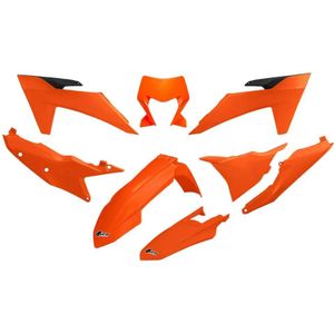 Ufo Ktm Exc/exc-f 2024-2024 With Headlight Ktkit530-127 Plastic Set