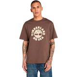Timberlandvoor mannen. TB0A5MJ20011 Vakantie T-shirt zwart (L), Casual, Katoen, Korte mouwen