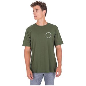 Hurley Evd Skull Driftin Short Sleeve T-shirt Groen XL Man