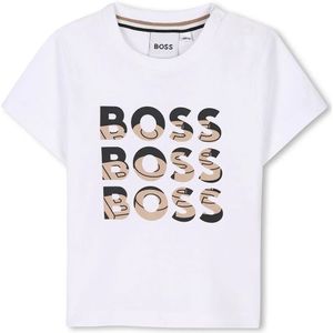 Boss J52113 T-shirt Met Korte Mouwen