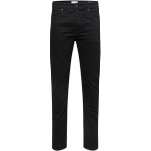 Selected Slim Fit Leon Jeans Zwart 31 Man