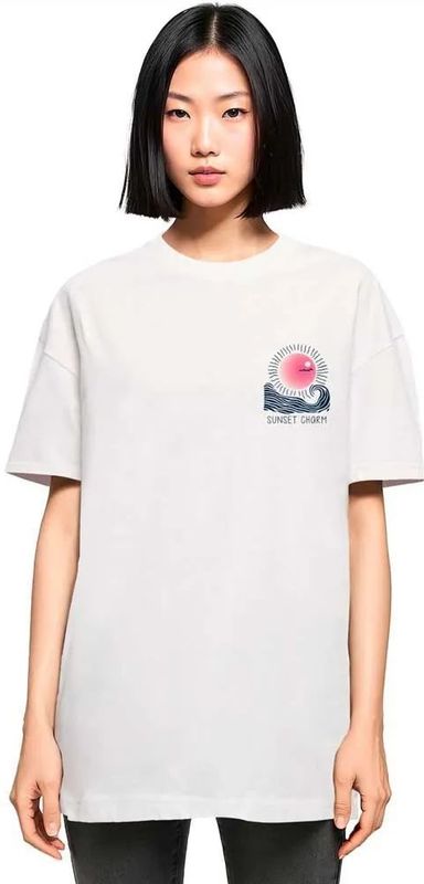 Mc Clothes Sunset Charm T-shirt Met Korte Mouwen