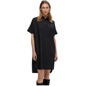 Selected Blair Short Sleeve Dress Zwart 40 Vrouw