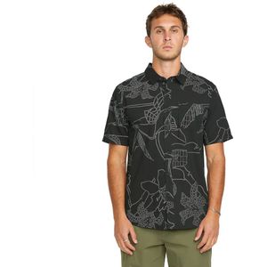 Volcom Cad Floral Overhemd Met Korte Mouwen