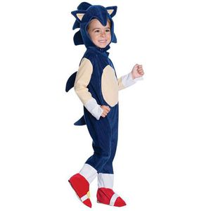 Rubies Deluxe Sonic Costume Blauw 12-24 Months