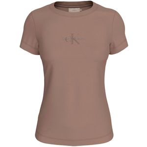 Calvin Klein Monologo T-shirt Met Korte Mouwen