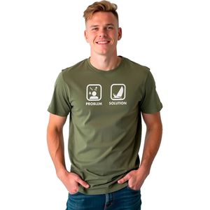 Kruskis Problem Solution Sail T-shirt Met Korte Mouwen