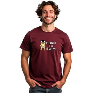 Kruskis Born To Swim T-shirt Met Korte Mouwen