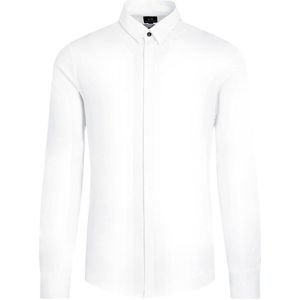 Armani Exchange Slin Long Sleeve Shirt Wit 2XL Man