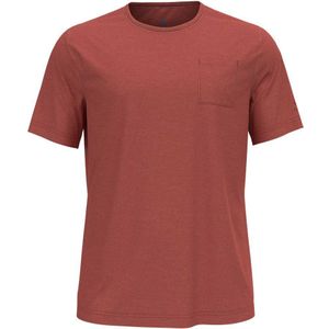 Odlo Crew Ascent 365 Short Sleeve T-shirt Rood L Man