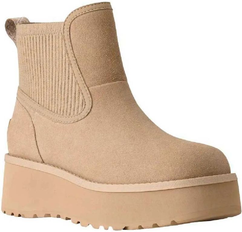 UGG - Cityfunc Chelsea - Enkellaars - Mustard Seed - Waterafstotend Suède