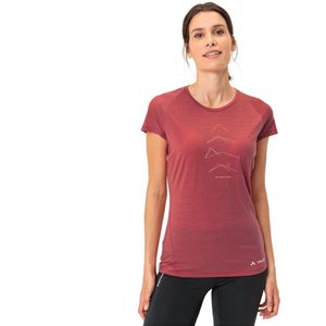 Vaude Tekoa Wool Short Sleeve T-shirt Roze 40 Vrouw