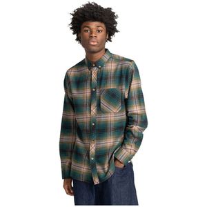 Element Lumber Long Sleeve Shirt Groen S Man