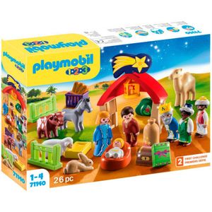 Playmobil 1.2.3 My First Bethlehem Construction Game Goud