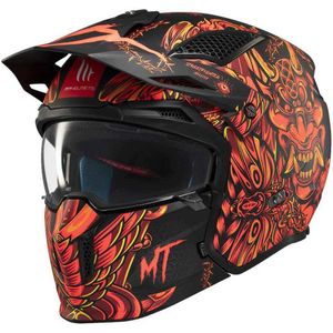 Mt Helmets Streetfighter Sv Hellish Modulaire Helm