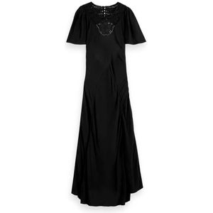 Scotch & Soda 177735 Midi-jurk Met Korte Mouwen