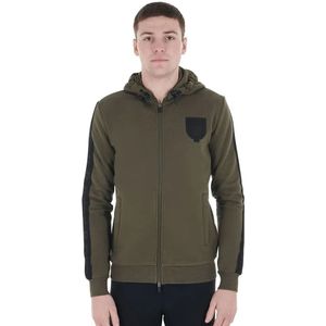 Equestro Inside Fleece Sweatshirt Met Rits