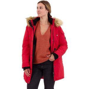 Superdry Nadare Microfibre Jacket Rood S Vrouw