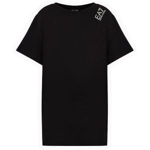 Ea7 Emporio Armani 3dtt80_tjswz Short Sleeve T-shirt Zwart 2XL Vrouw