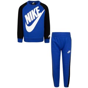 Nike Kids Futura Crew Sweatshirt Blauw 24 Months
