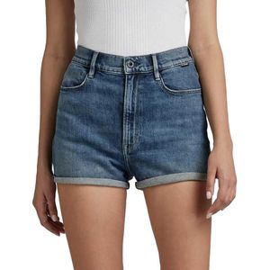 G-star - Tedie - Korte Broek - Burten Stretchdenim - Ultrahoge Taille